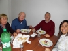 15.- Paraná y Tucumán compartiendo el primer almuerzo con alegría