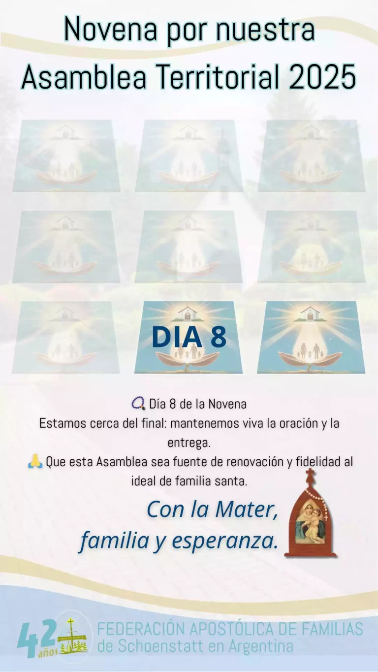 📿 Día 8 de la Novena